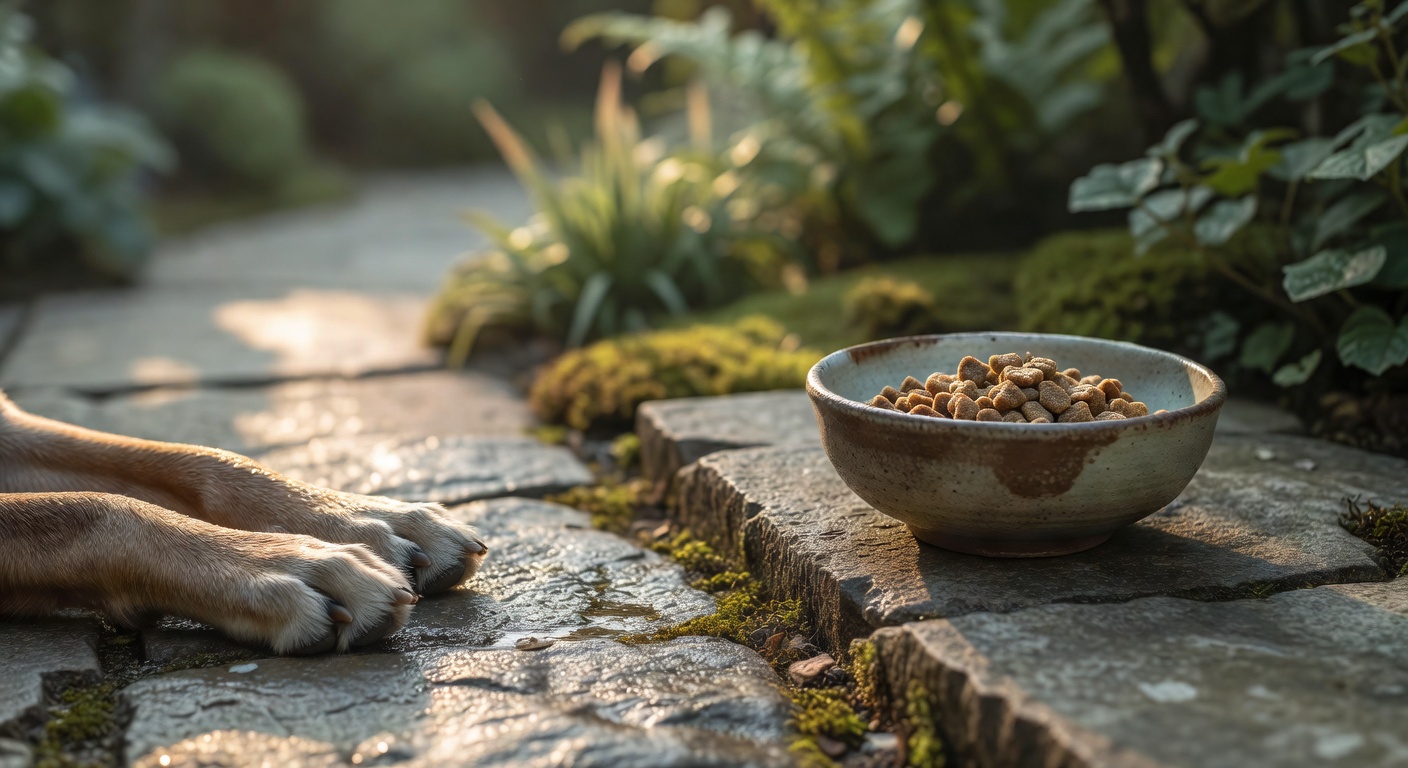 朝の散歩、一緒に。
